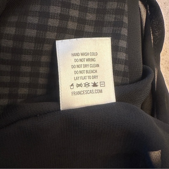 JUN & Ivvy From Francescas Black & White Picnic Print Size 1X - Picture 6 of 6